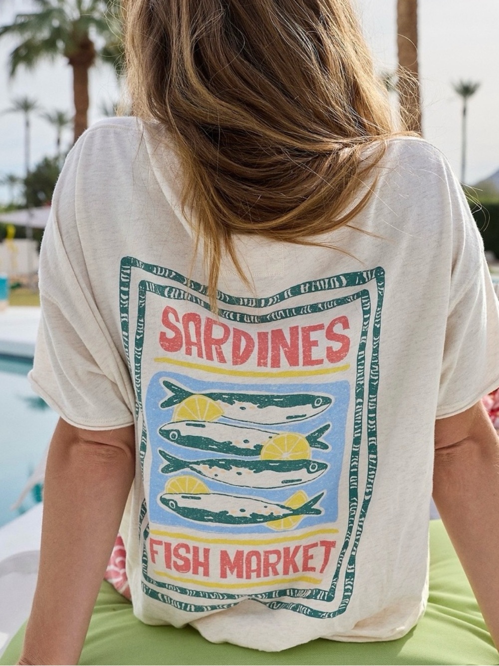 Aerie Oversized Boyfriend Graphic T Shirt Size Large - Picture 4 of 6
